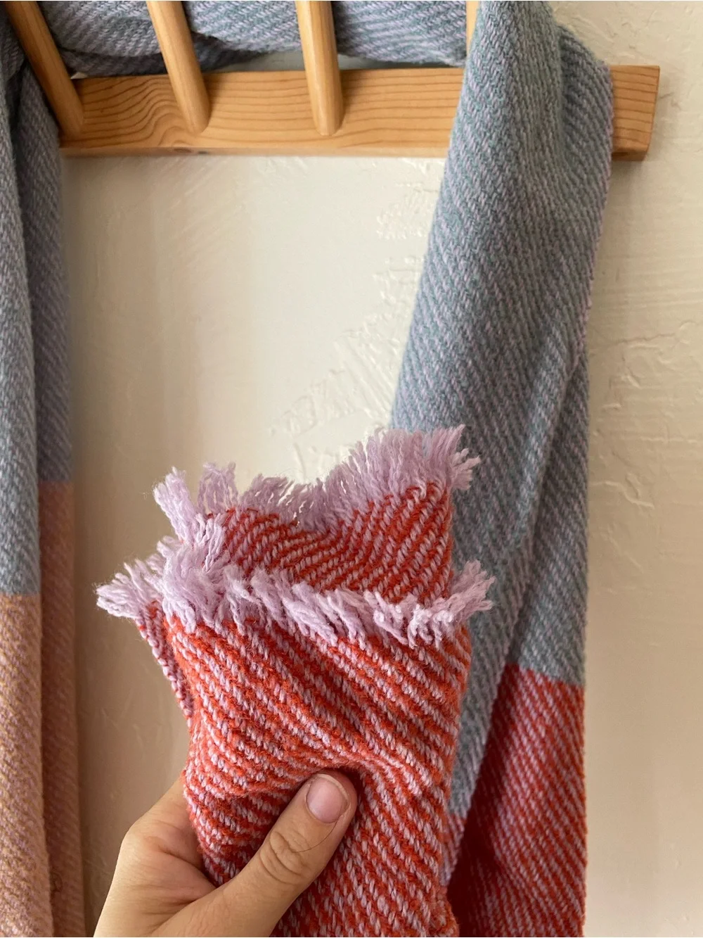 Wool blend Mucros Weavers Merino Moose Scarf